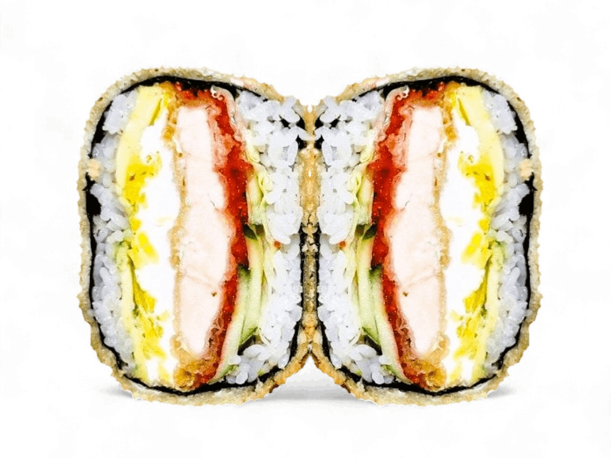 Salmon Tempura Burger 
