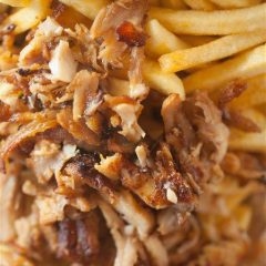 Frytokebab w bułce - XXL​