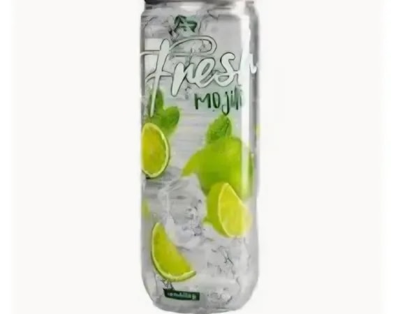 Napój gazowany o smaku limonki z miętą