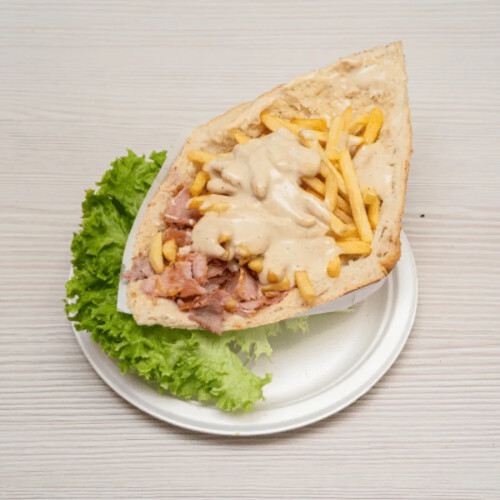 Frytkebab W Bułce