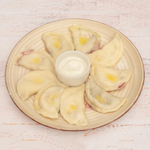 Pierogi z jagodami