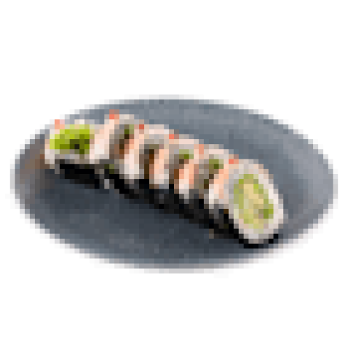 Futomaki Krewetki i kremowe awokado w tempurze