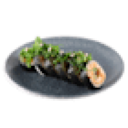 Futomaki Pasta z karmazyna i wakame goma