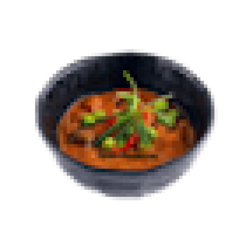 Kokosowa zupa rybna z czerwonym curry