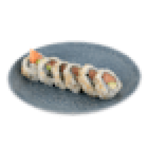 Uramaki California z łososiem