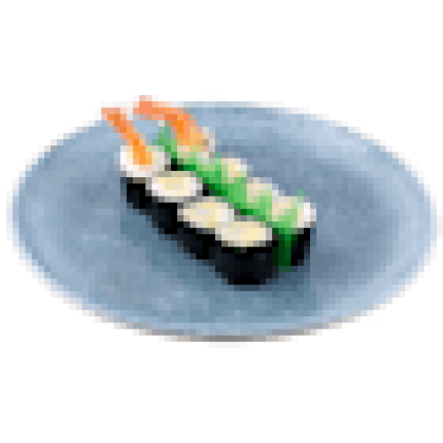 Hosomaki z krewetką w tempurze