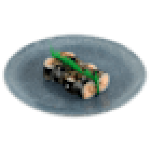 Hosomaki z łososiem pieczonym teriyaki