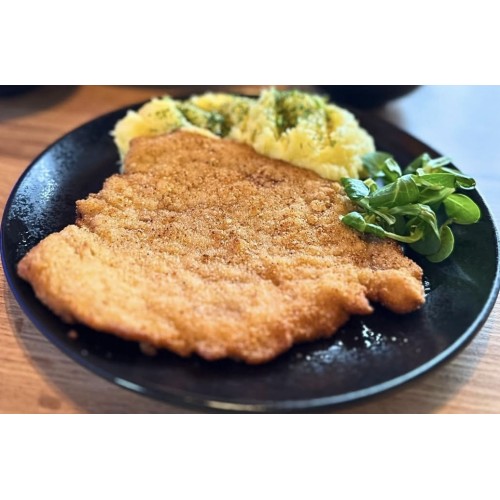 Kotlet schabowy na smalcu