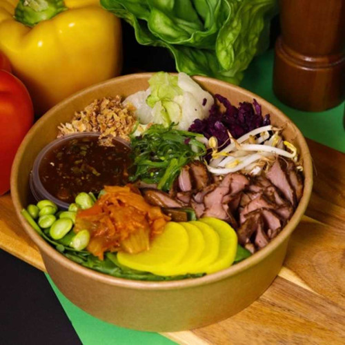 Sałatka z wołowiną