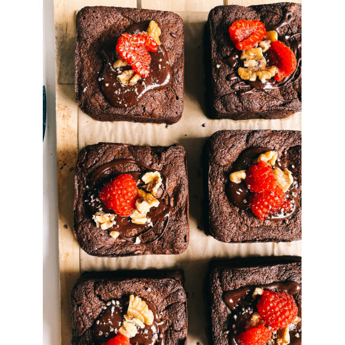 Brownie z orzechami włoskimi