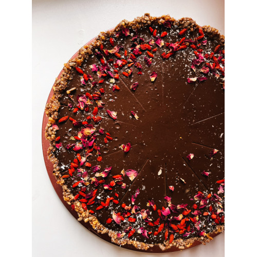 Tarta wege czeko- wiśnia